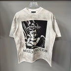 Mixed Emotion Vintage Portrait Graphic Tee
