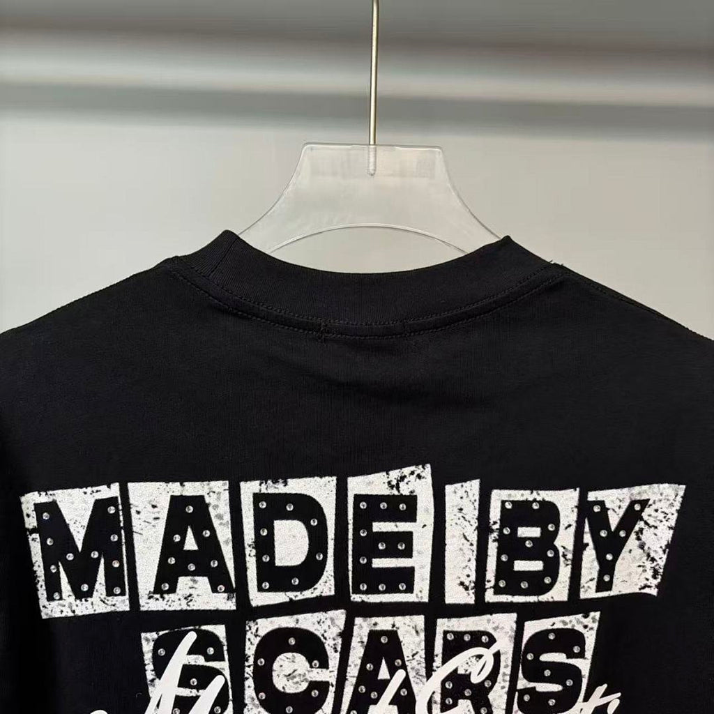 Mixed Emotion Layered Figure Graphic Tee