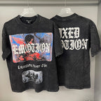 Mixed Emotion Retro Photo Graphic Tee