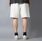 Saint Michael I Love Saint Heart Print Casual Sweat Shorts