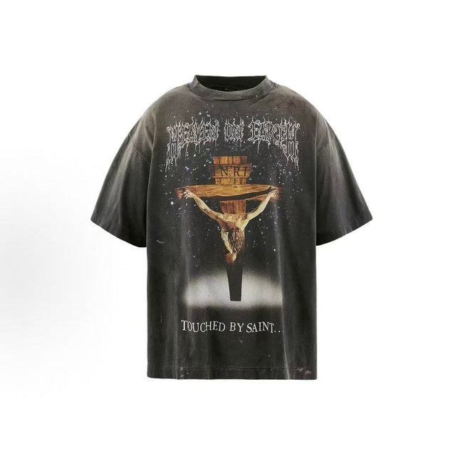 Saint Michael Religious Graphic Tee Main Image