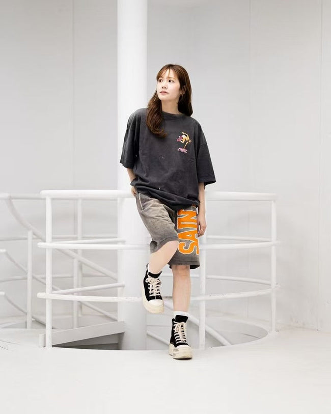 Saint Michael Graphic Back Tee Main Image