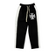 MIXED EMOTION Cross Logo Side Stripe Track Pants