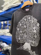 Saint Michael Skull Graphic Tee