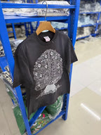 Saint Michael Skull Graphic Tee