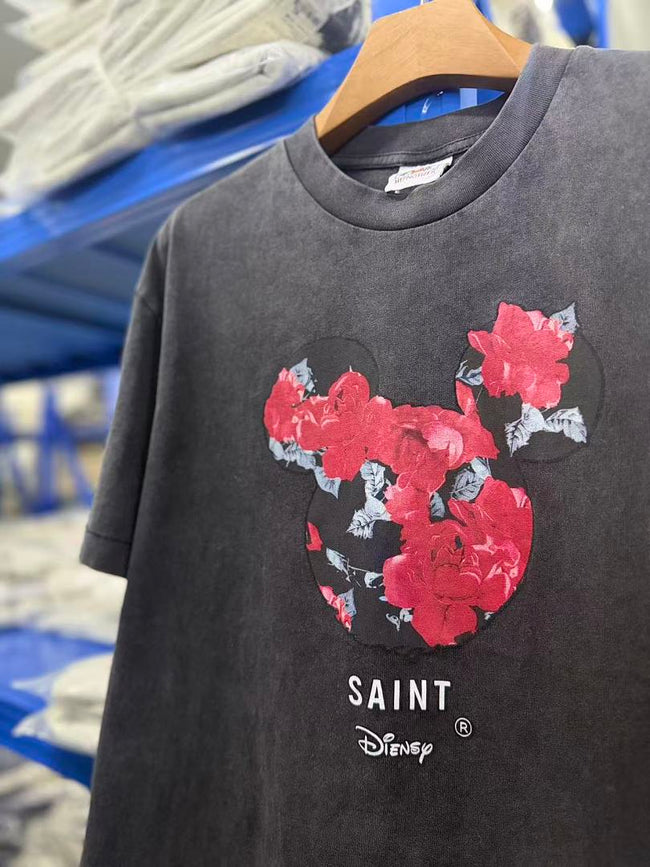 Saint Michael Bear Graphic Tee Main Image
