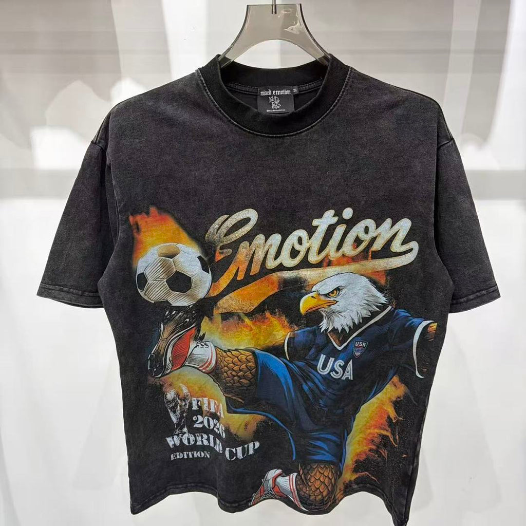 Mixed Emotion Vintage Racing Graphic Tee