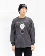 Saint Michael Devil Illustration Graphic Sweatshirt