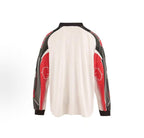 Saint Michael Vintage Paneled Graphic Long Sleeve Sweatshirt
