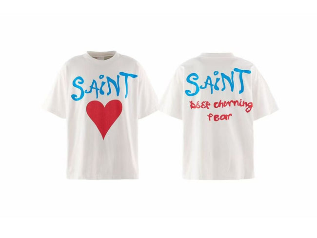 Saint Michael Heart Graphic Tee Hover Image