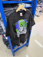 Saint Michael Graphic Art Vintage Washed Crewneck T-Shirt