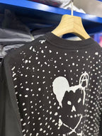 Saint Michael Graphic Skull & Stud Pattern Vintage T-Shirt