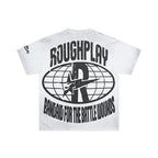 ROUGHPLAY Heavyweight Distressed Graphic Tee - I Heart ROUGHPLAY & Red Graphic Heart