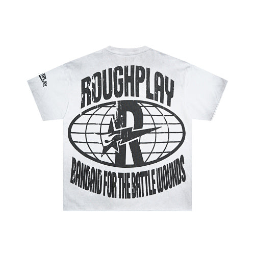 ROUGHPLAY Heavyweight Distressed Graphic Tee - I Heart ROUGHPLAY & Red Graphic Heart Main Image