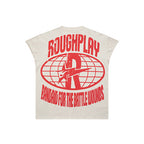 ROUGHPLAY Heavyweight Distressed Graphic Tee - Desert Cheerleaders & Red Sun