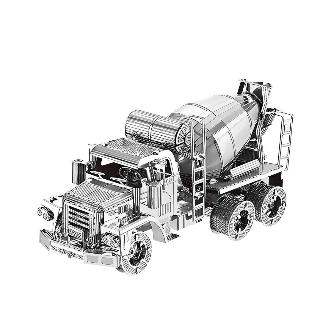 3D Metal Concrete Mixer Truck Puzzle
