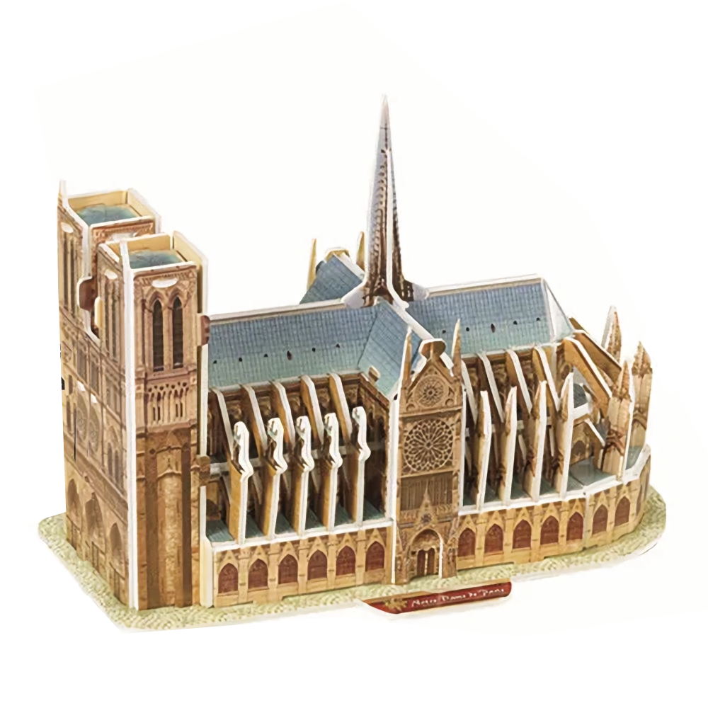 3D Notre Dame De Paris Puzzle