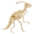 3D Wooden Parasaurolophus Puzzle