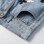 Chrome Hearts New Denim shorts 9926