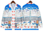 Casablanca Par Avion Airmail Monument Silk-Style Shirt - White / Blue