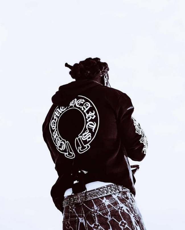 Chrome Hearts New Zip Up Hoodie -5001 Main Image