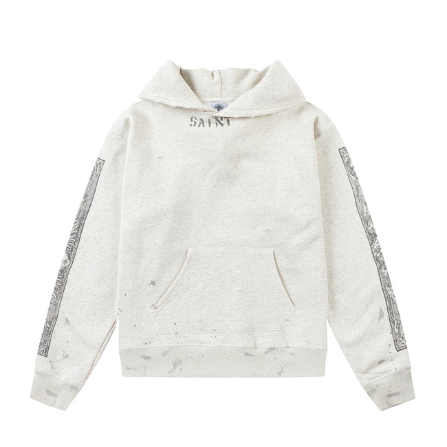 Saint Michael ST227 Thermal Grid Graphic Hoodie Hover Image