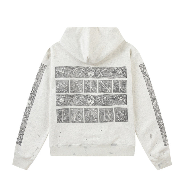 Saint Michael ST227 Thermal Grid Graphic Hoodie Main Image