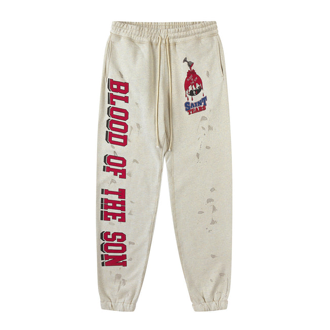 Saint Michael ST142 Blood of The Sun Graphic Sweatpants Main Image