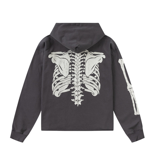 Saint Michael ST148 Skeleton Graphic Hoodie Main Image