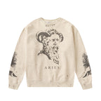 Saint Michael ST331 Multi-Graphic Sleeve Print Sweatshirt