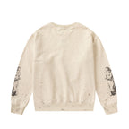 Saint Michael ST331 Multi-Graphic Sleeve Print Sweatshirt