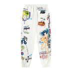 Saint Michael ST904 All-Over Graffiti Collage Sweatpants