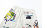 Saint Michael ST904 All-Over Graffiti Collage Sweatpants