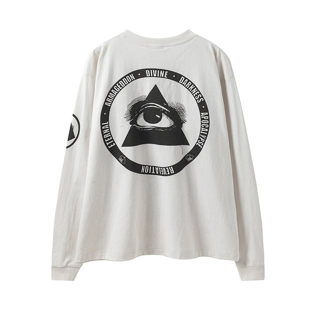 Saint Michael Complicated Cross Print Sweatshirt Main Image