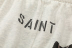 Saint Michael Praying Hands & Bold Lettering Sweat Shorts