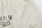 Saint Michael Praying Hands & Bold Lettering Sweat Shorts