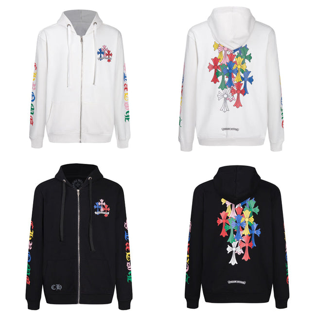 Chrome Hearts New Zip Up Hoodie 5010 Hover Image