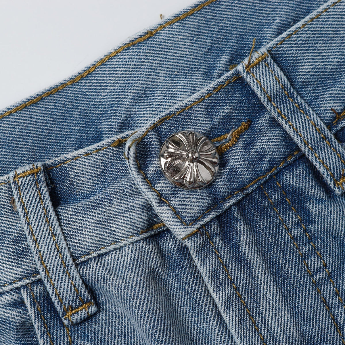 Chrome Hearts New Denim shorts 9919
