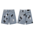 Chrome Hearts New Denim shorts 9926