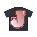 JELLYBEAN Alien Hover‑Board Space Graphic Oversized T‑Shirt