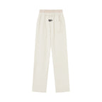 ROUGHPLAY Heavyweight Washed Sweatpants - Electric Blue Side Logo & Double Waistband