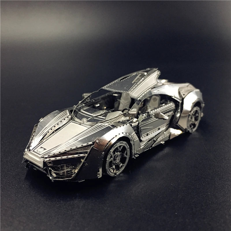3D Metal Lykan Hypersport Puzzle