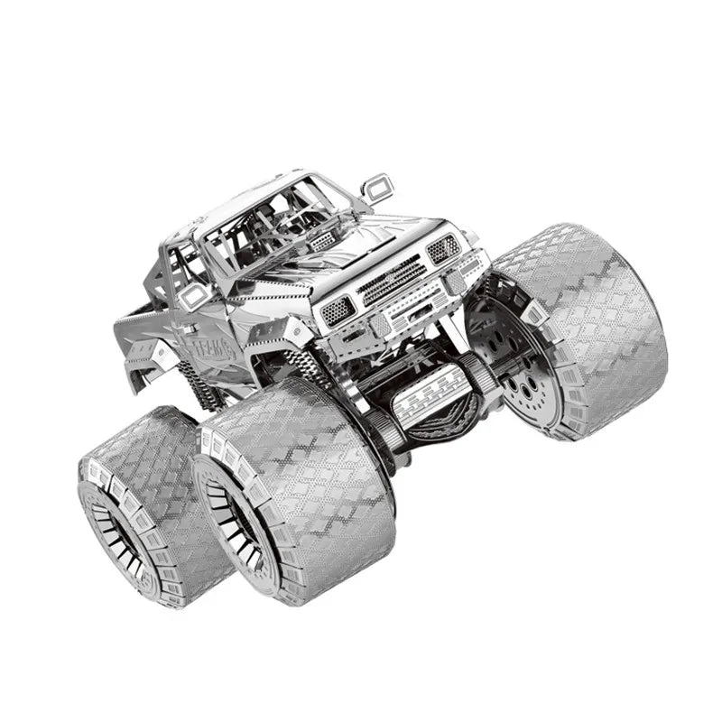 3D Metal Monster Truck Puzzle
