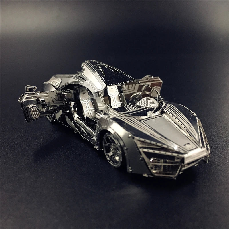 3D Metal Lykan Hypersport Puzzle