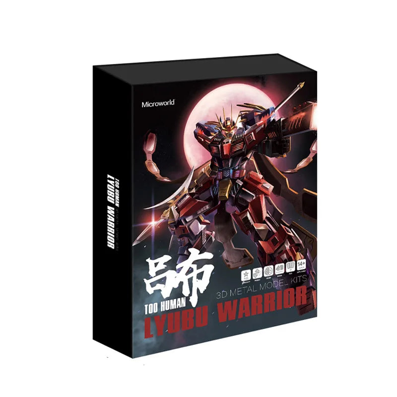 3D Metal Lyubu Warrior Puzzle