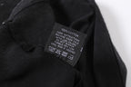 MAJESTIK Football Player Graphic T-Shirt Unisex Washed Black Y2K Sports Gothic Oversized Streetwear Short Sleeve Top