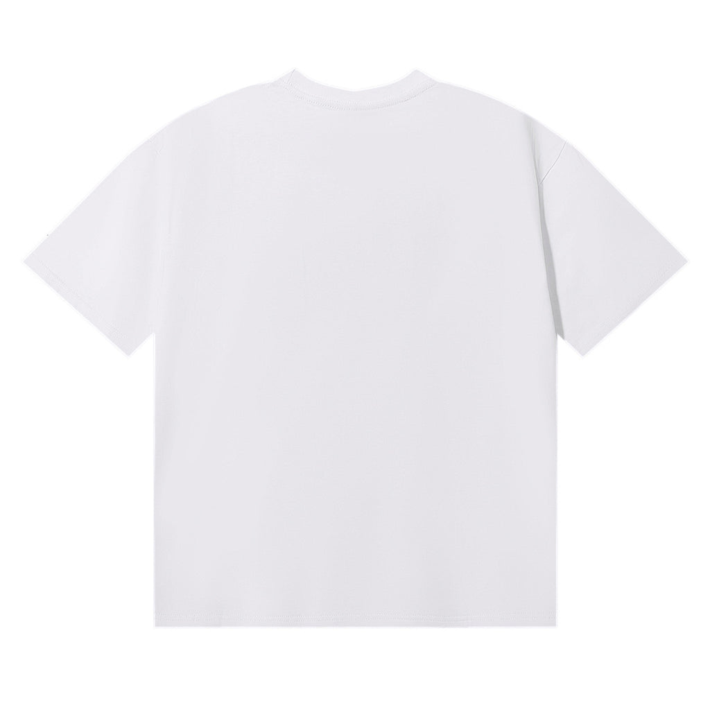 MAJESTIK Western Cowboy Horse Riders Graphic T-Shirt Unisex White Y2K Gothic Lettering Oversized Streetwear Short Sleeve Top