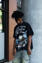 Mixed Emotion Illustrated Graphic Tee
