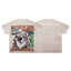MAJESTIK Light In Darkness Angel Graphic T-Shirt Unisex Washed Sand Y2K Renaissance Sculpture Oversized Streetwear Short Sleeve Top
