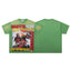 MAJESTIK F1 Racing Speedway Graphic T-Shirt Unisex Acid Wash Olive Green Y2K Motorsport Oversized Streetwear Short Sleeve Top